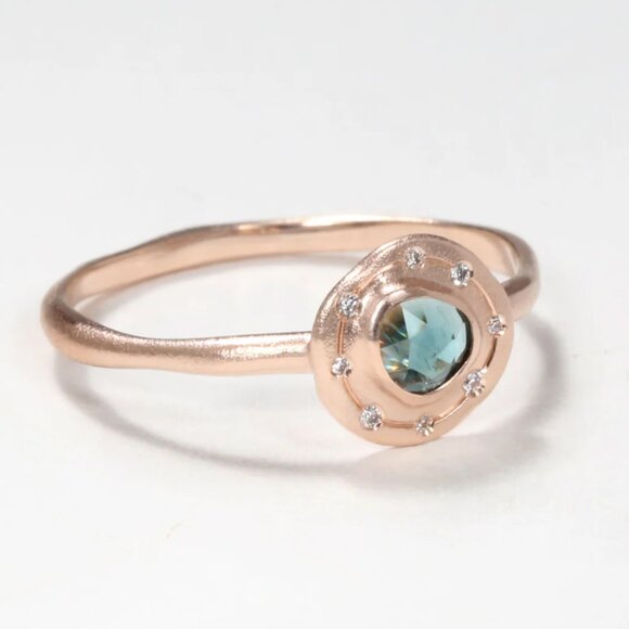 Sirciam Little Space Orbit Ring, Size 5.5 - Picture 3 of 4